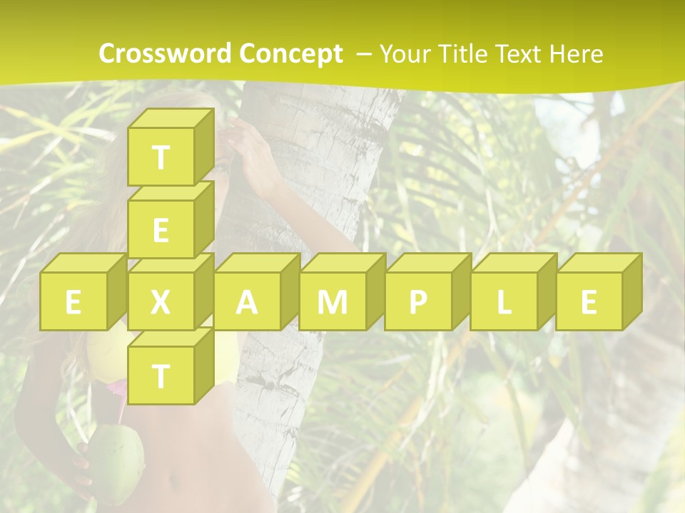 Ocean Happy Body PowerPoint Template