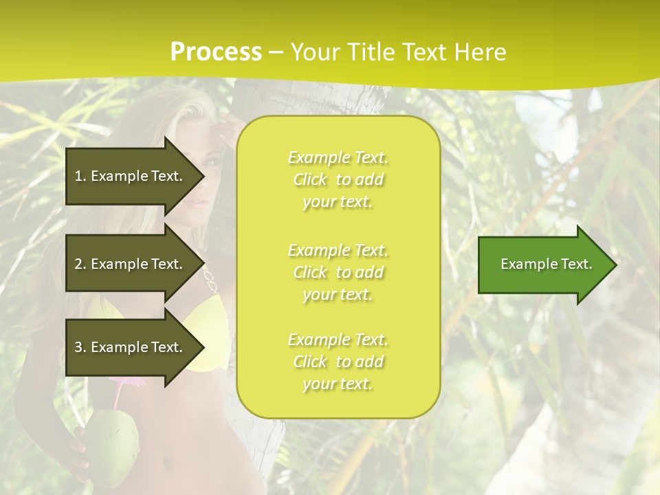 Ocean Happy Body PowerPoint Template