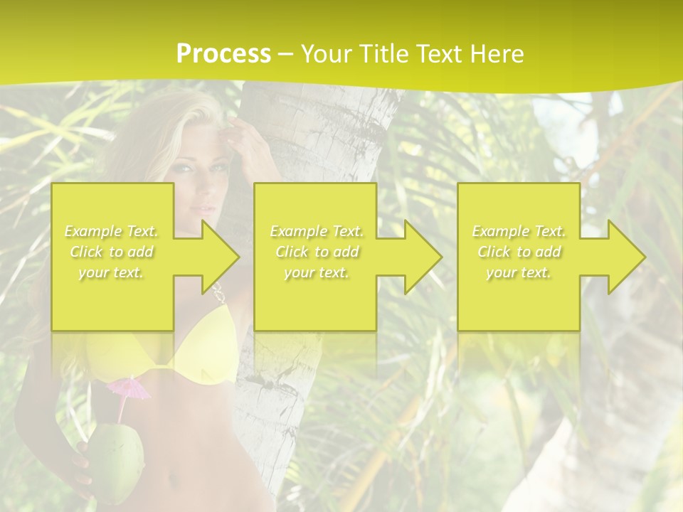 Ocean Happy Body PowerPoint Template