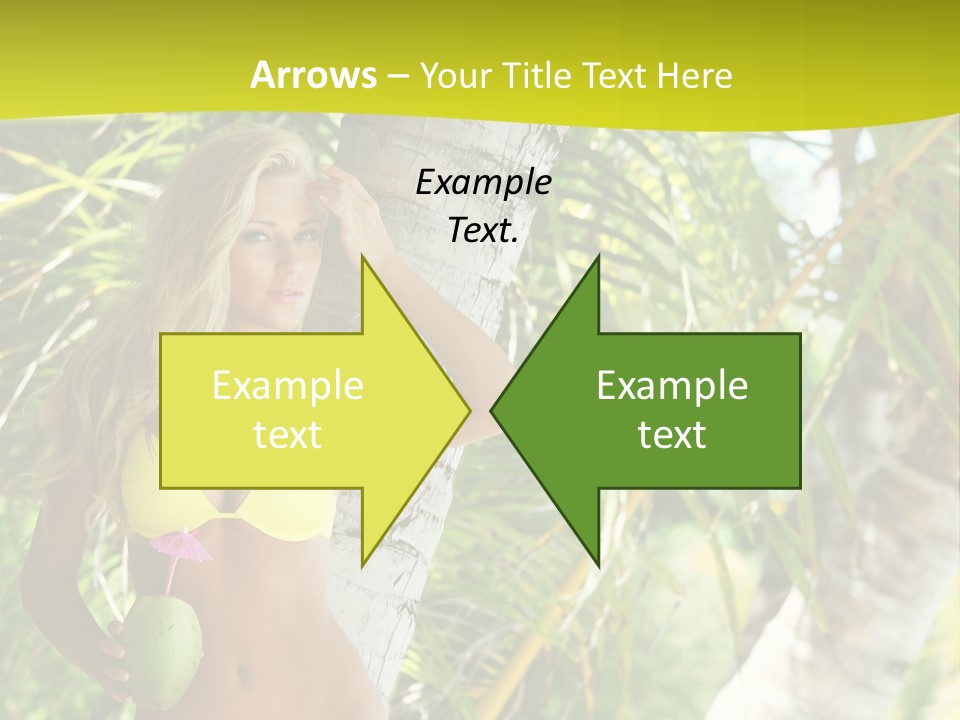 Ocean Happy Body PowerPoint Template