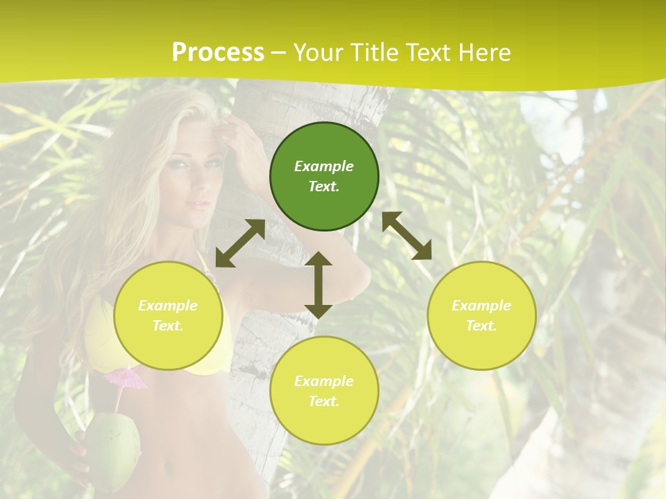 Ocean Happy Body PowerPoint Template