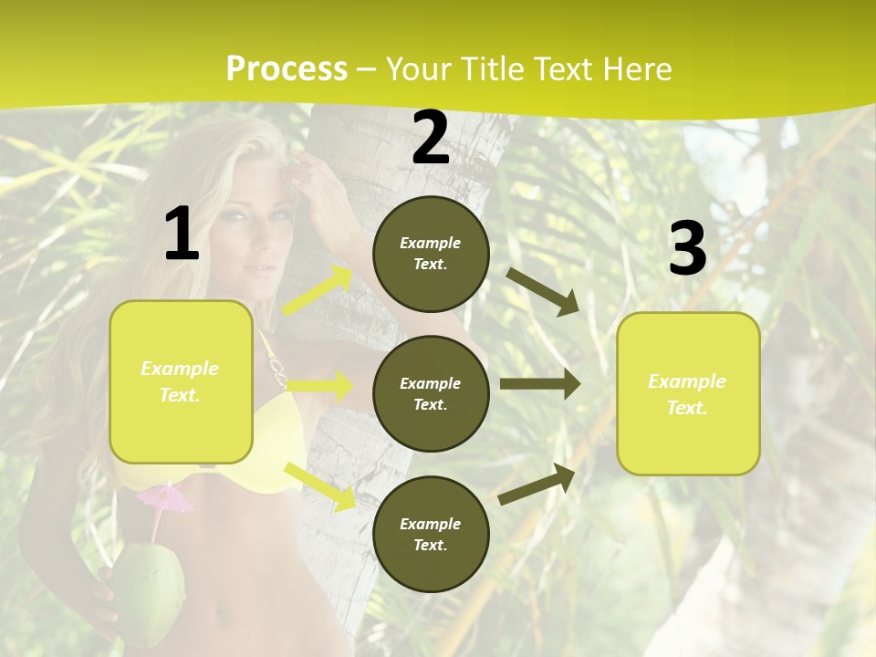 Ocean Happy Body PowerPoint Template