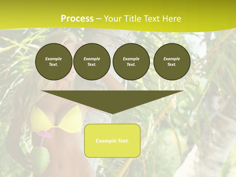 Ocean Happy Body PowerPoint Template