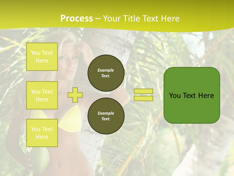 Ocean Happy Body PowerPoint Template