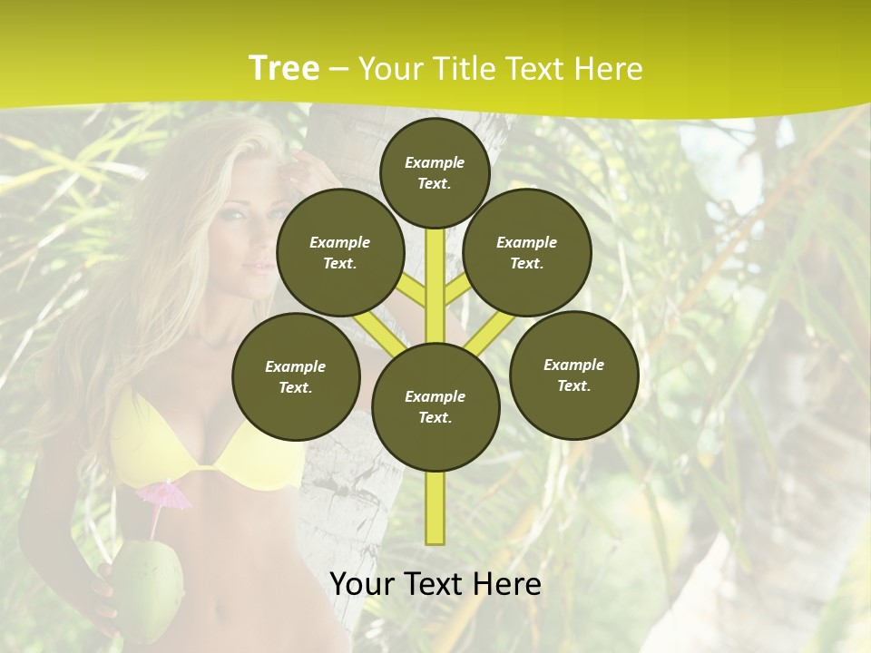 Ocean Happy Body PowerPoint Template