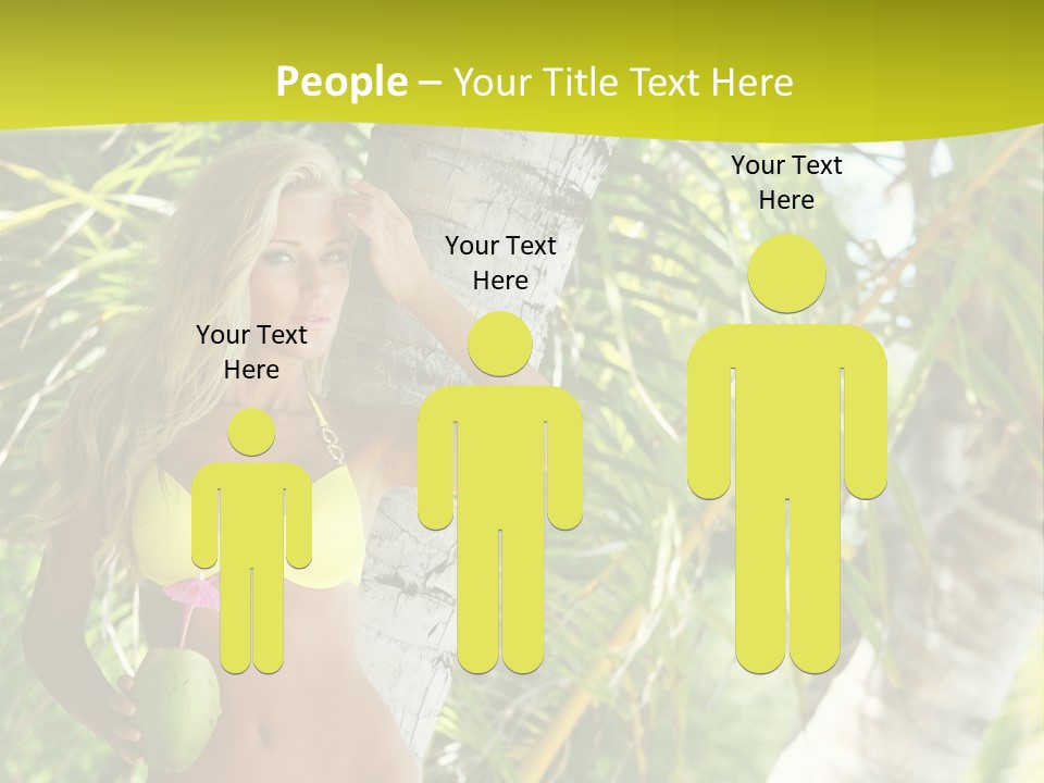 Ocean Happy Body PowerPoint Template