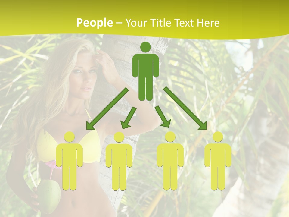 Ocean Happy Body PowerPoint Template