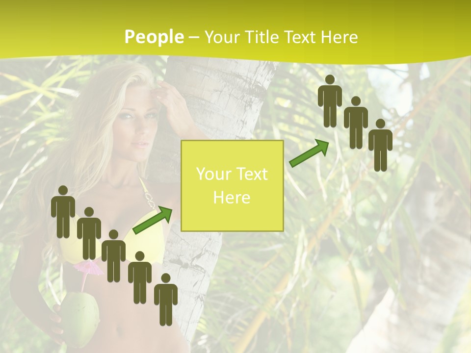 Ocean Happy Body PowerPoint Template