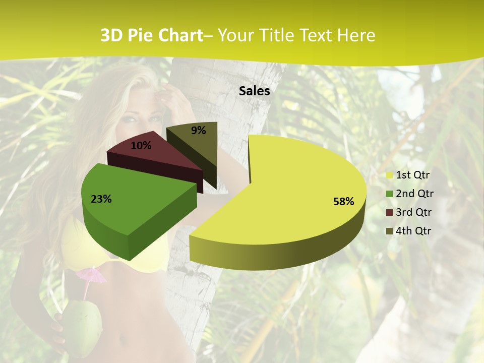 Ocean Happy Body PowerPoint Template