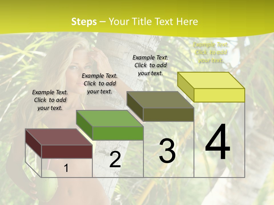 Ocean Happy Body PowerPoint Template