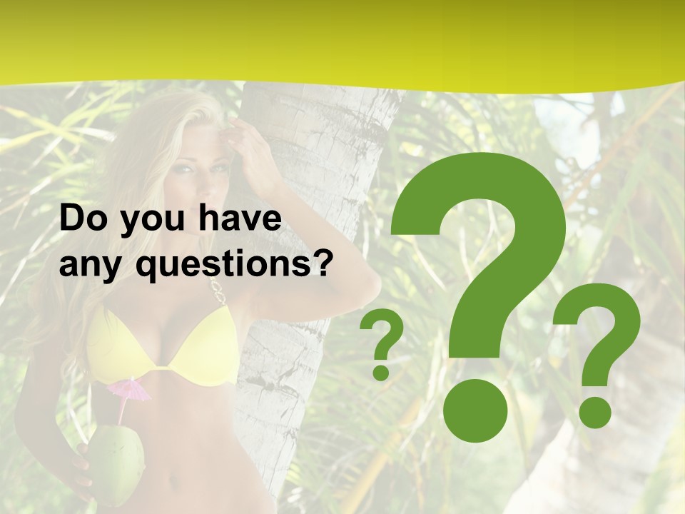 Ocean Happy Body PowerPoint Template