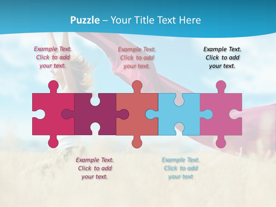 Plant Rural Fashion PowerPoint Template