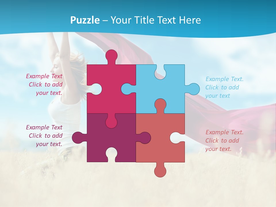 Plant Rural Fashion PowerPoint Template