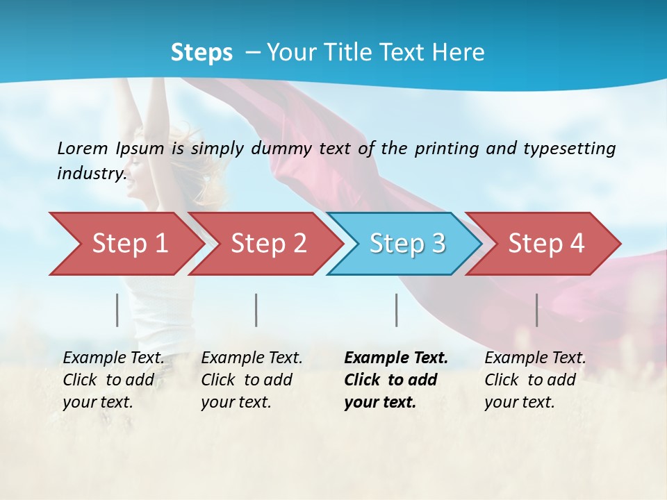 Plant Rural Fashion PowerPoint Template