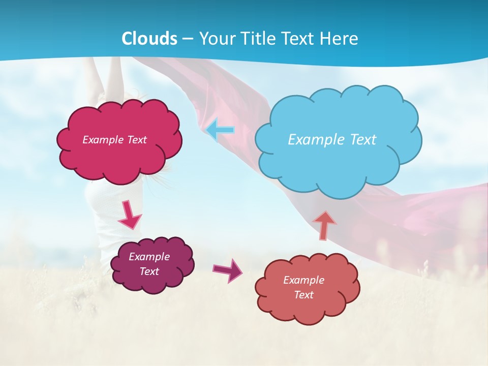 Plant Rural Fashion PowerPoint Template