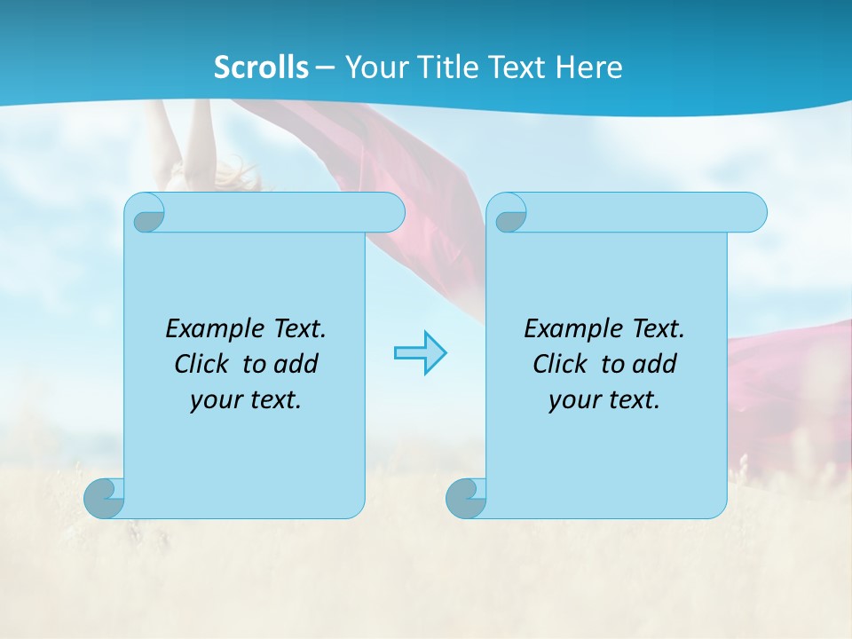 Plant Rural Fashion PowerPoint Template