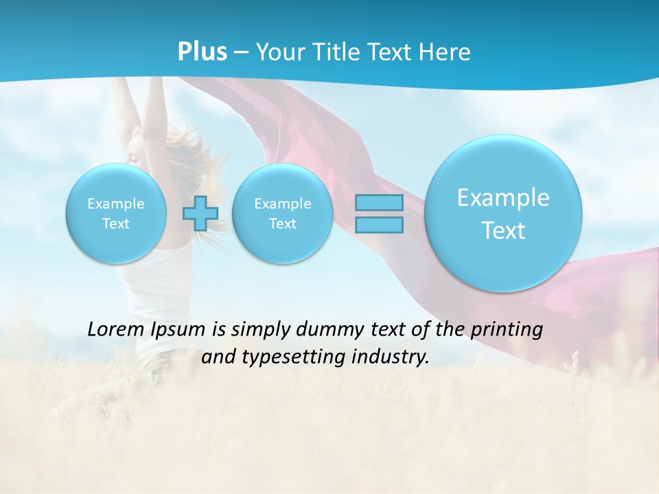 Plant Rural Fashion PowerPoint Template