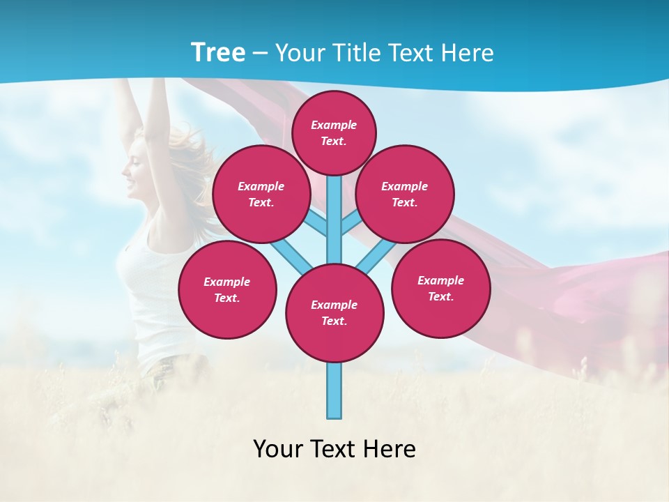 Plant Rural Fashion PowerPoint Template