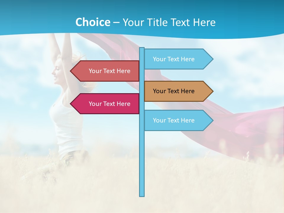 Plant Rural Fashion PowerPoint Template