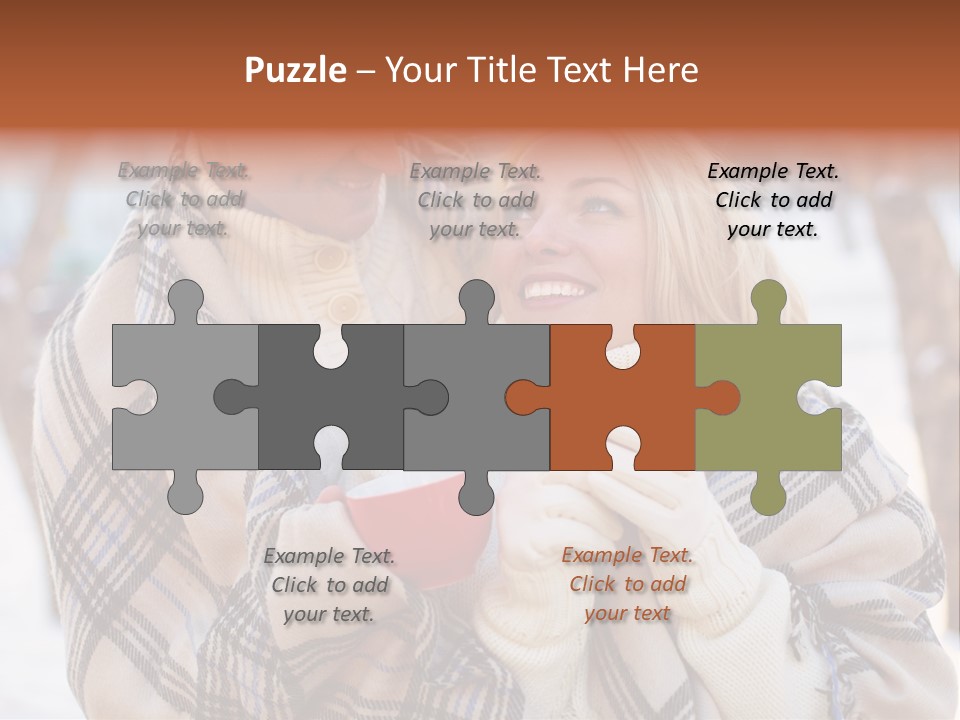 Mood Caucasian Plaid PowerPoint Template