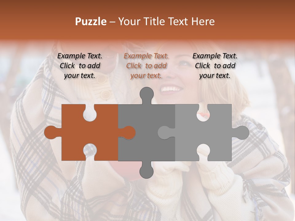 Mood Caucasian Plaid PowerPoint Template