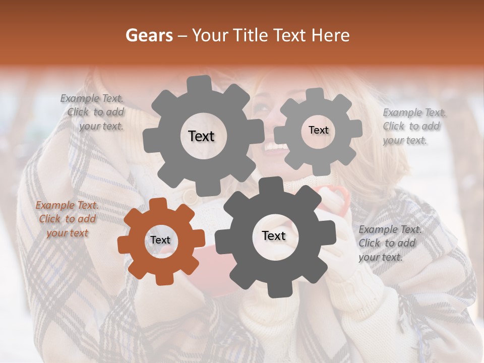 Mood Caucasian Plaid PowerPoint Template