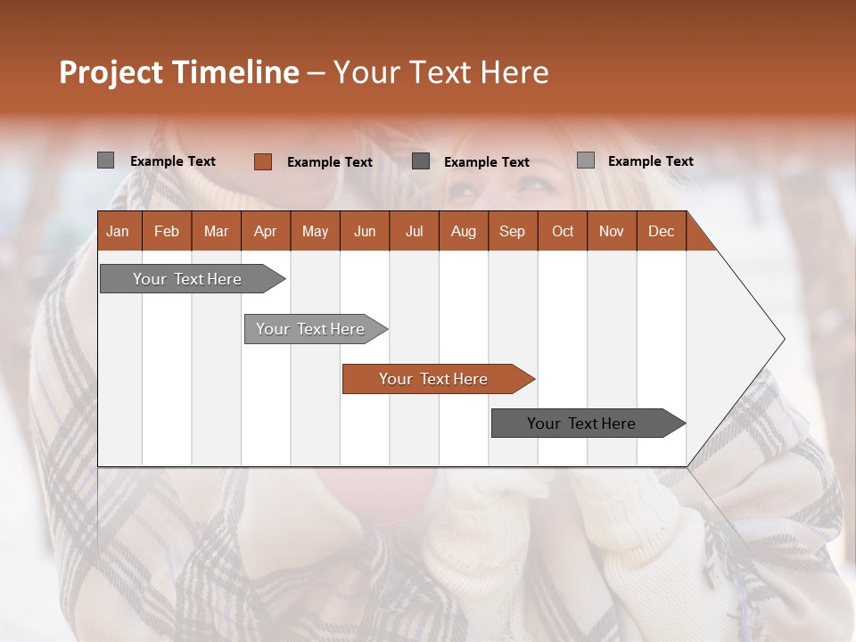 Mood Caucasian Plaid PowerPoint Template
