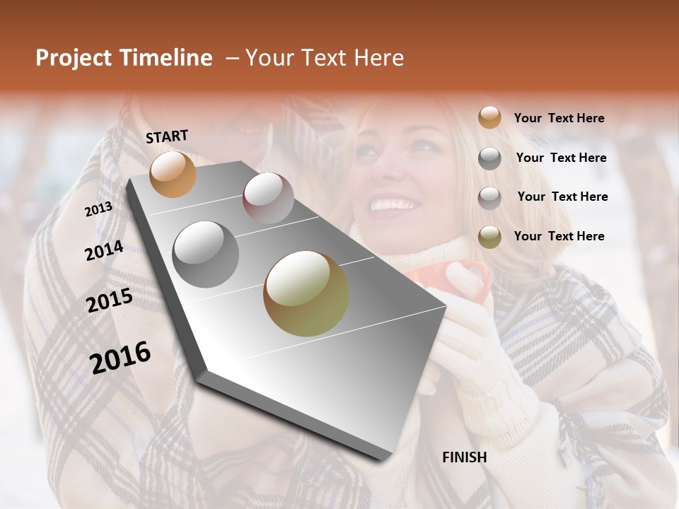 Mood Caucasian Plaid PowerPoint Template