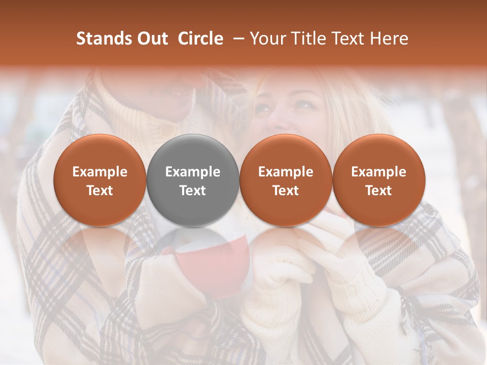 Mood Caucasian Plaid PowerPoint Template