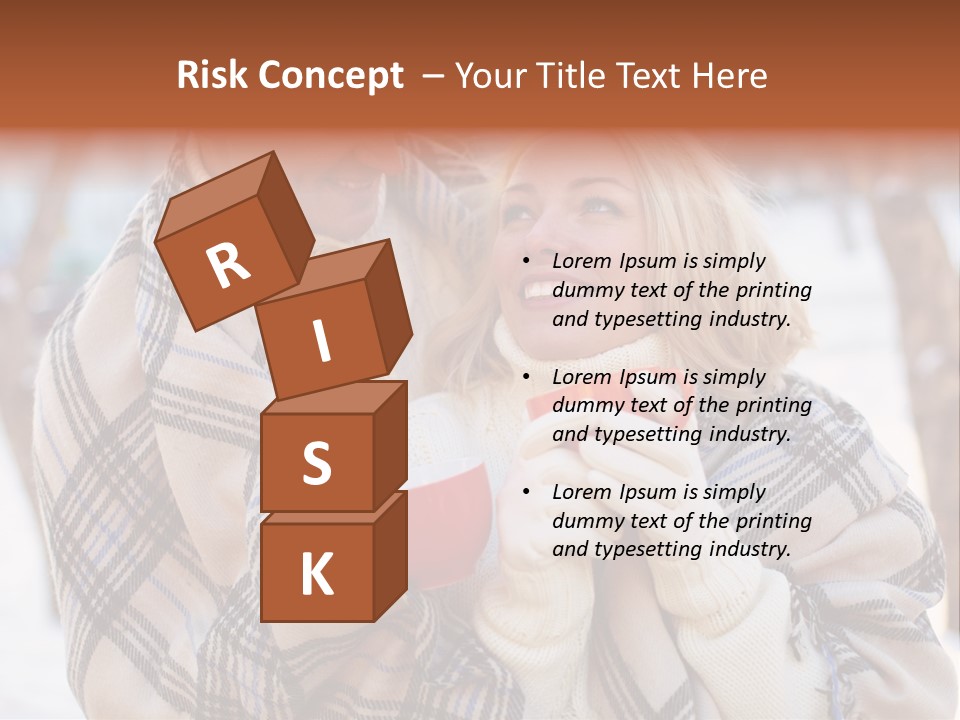 Mood Caucasian Plaid PowerPoint Template