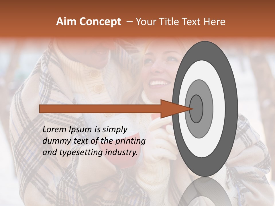 Mood Caucasian Plaid PowerPoint Template