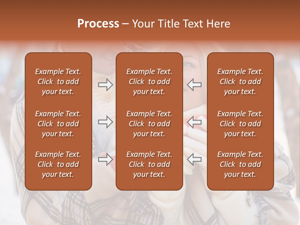 Mood Caucasian Plaid PowerPoint Template