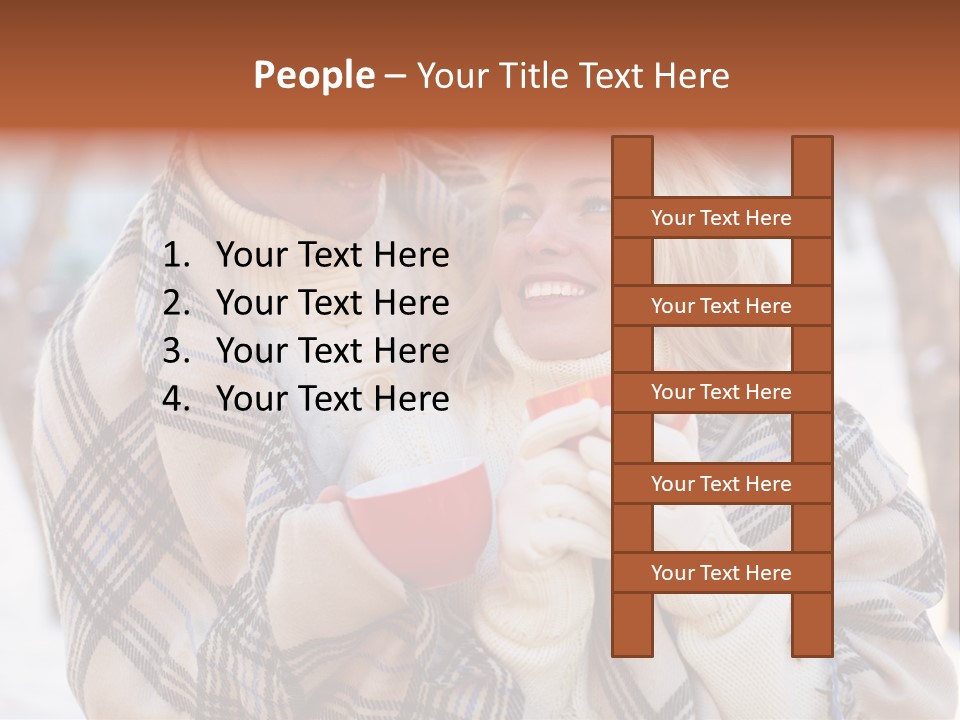 Mood Caucasian Plaid PowerPoint Template