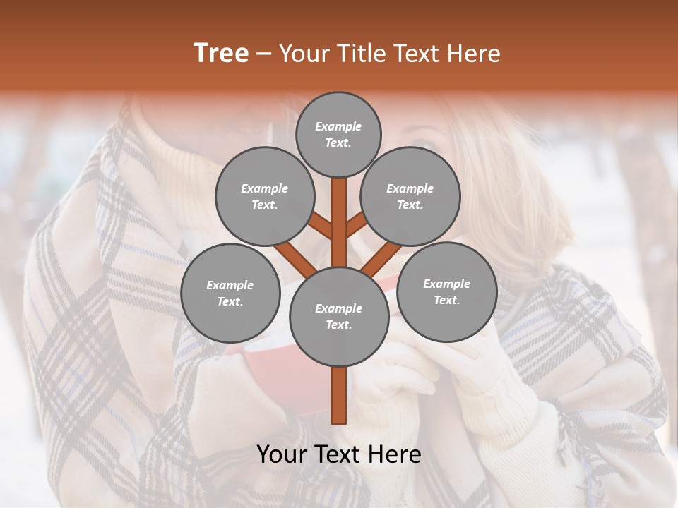 Mood Caucasian Plaid PowerPoint Template