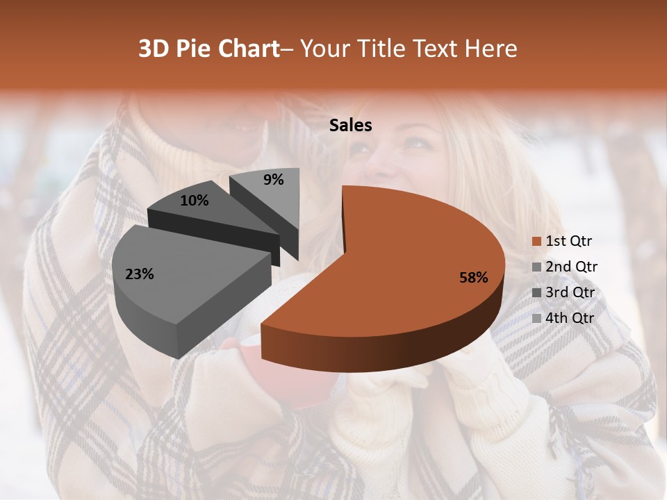 Mood Caucasian Plaid PowerPoint Template