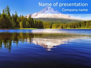 Panorama Beautiful Green PowerPoint Template