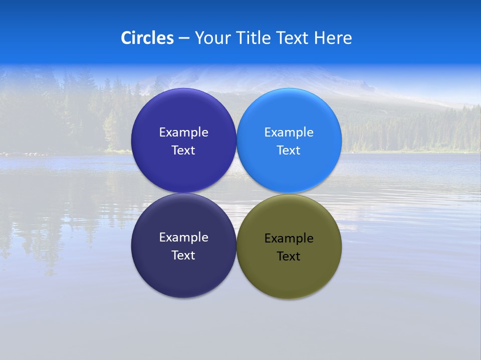 Panorama Beautiful Green PowerPoint Template