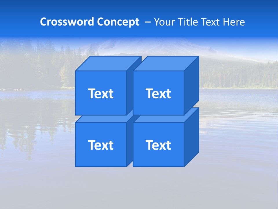 Panorama Beautiful Green PowerPoint Template