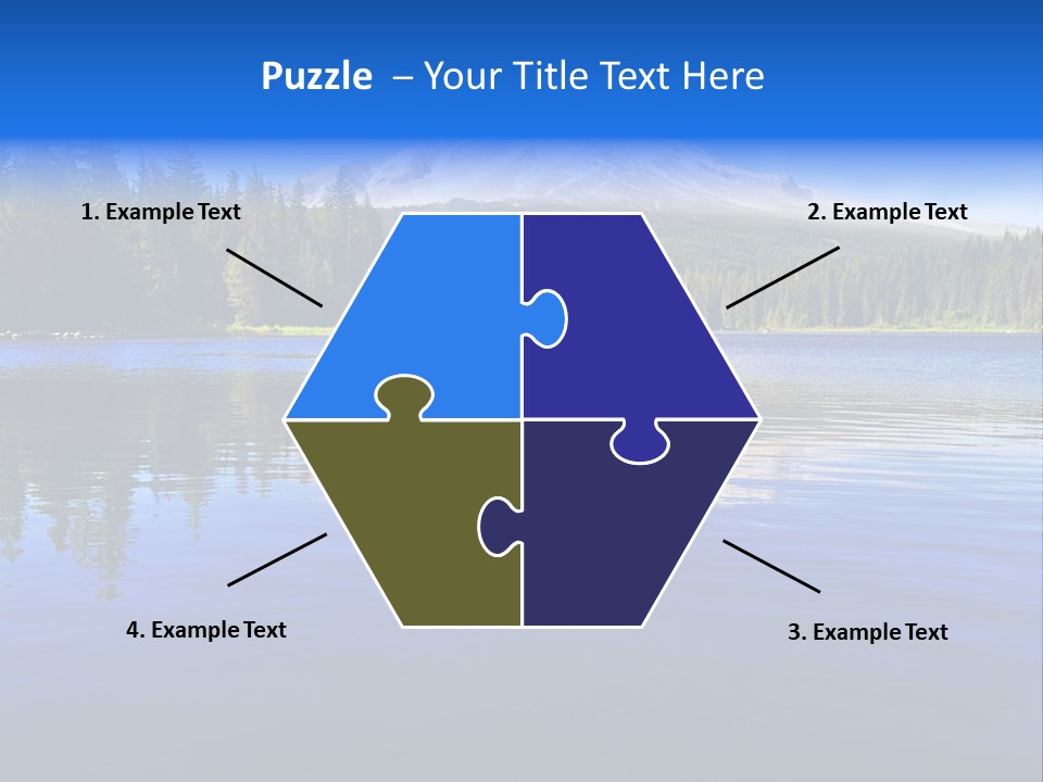 Panorama Beautiful Green PowerPoint Template