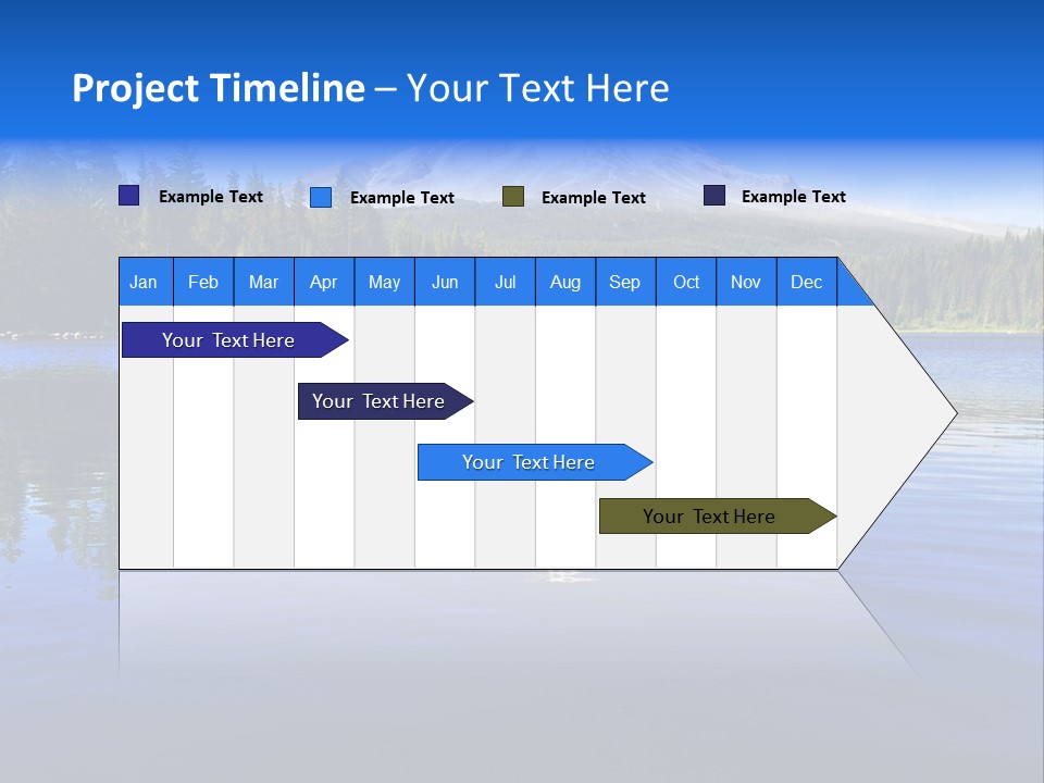 Panorama Beautiful Green PowerPoint Template