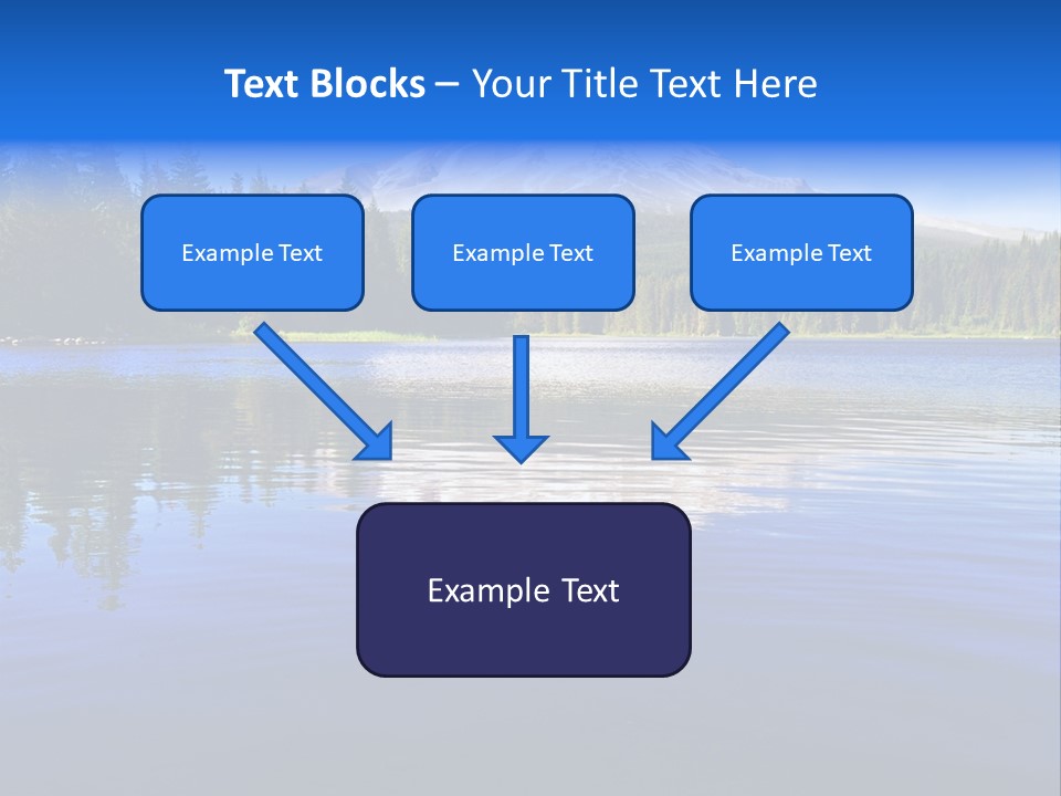 Panorama Beautiful Green PowerPoint Template