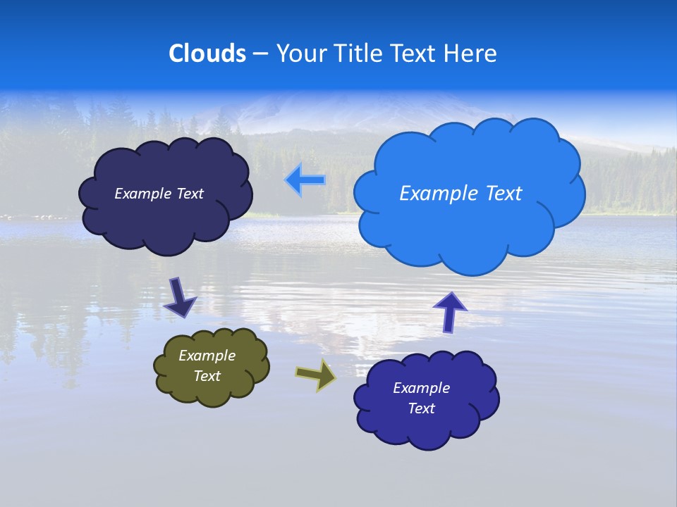 Panorama Beautiful Green PowerPoint Template