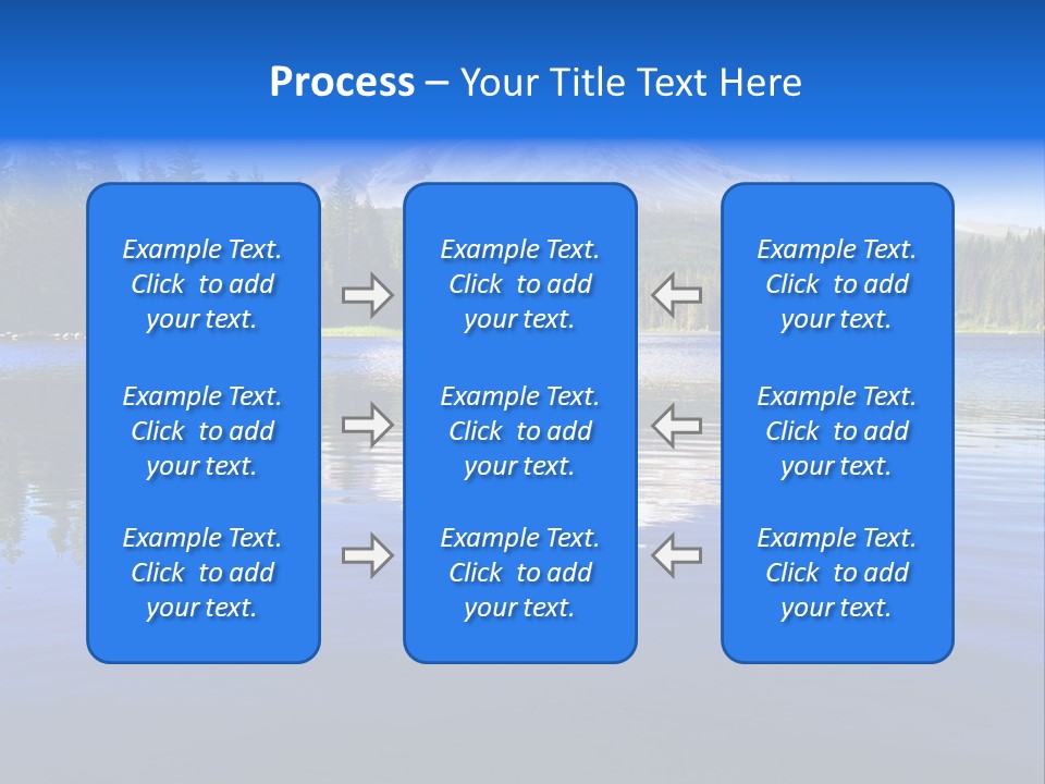 Panorama Beautiful Green PowerPoint Template