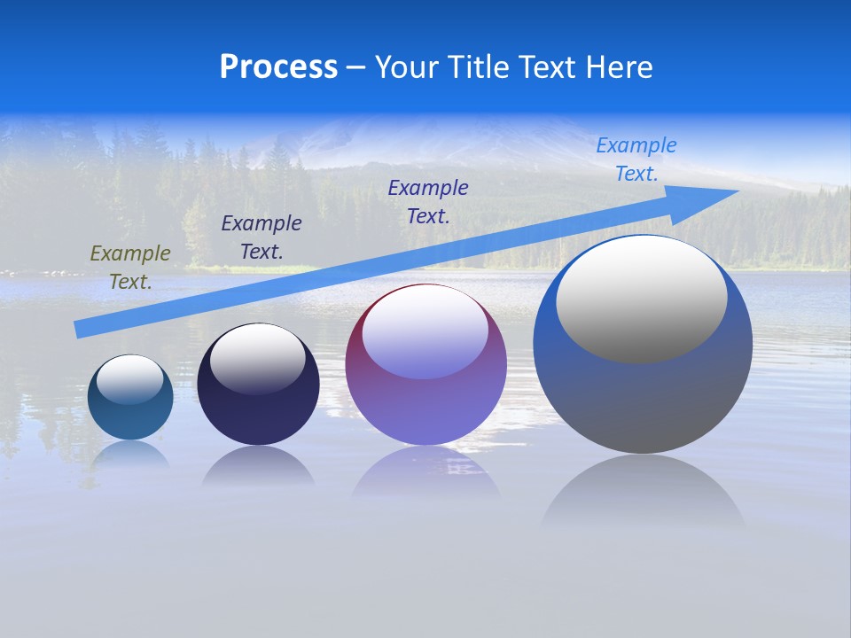 Panorama Beautiful Green PowerPoint Template