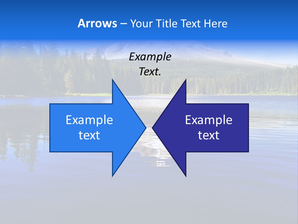 Panorama Beautiful Green PowerPoint Template