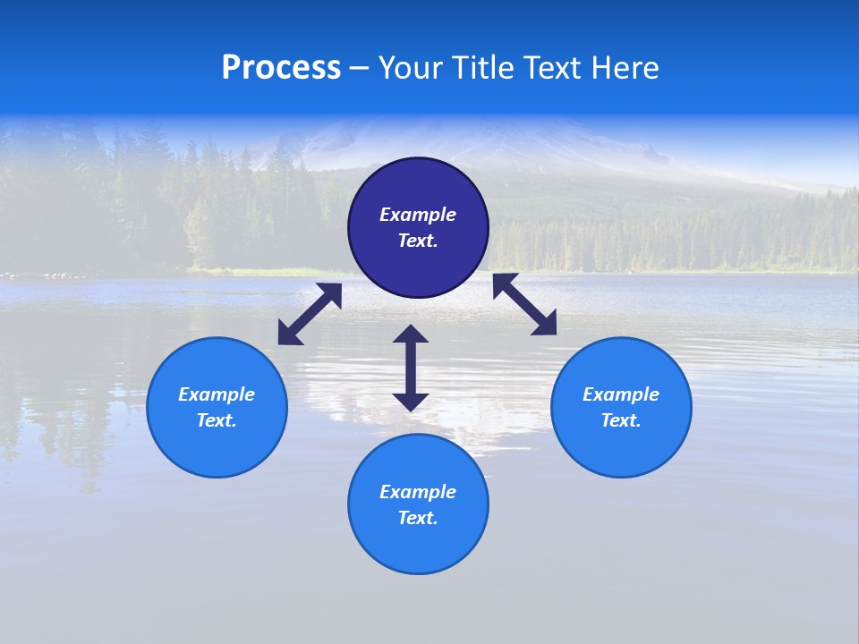 Panorama Beautiful Green PowerPoint Template
