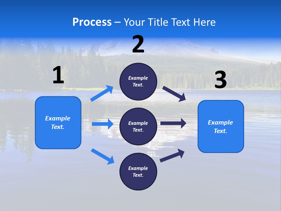 Panorama Beautiful Green PowerPoint Template