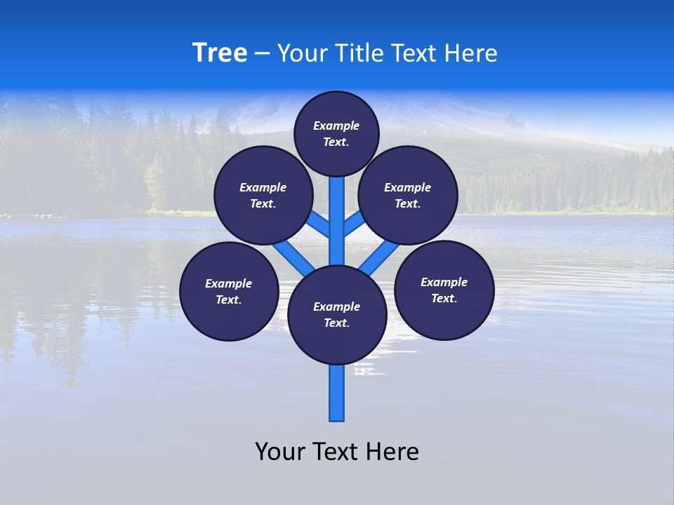 Panorama Beautiful Green PowerPoint Template