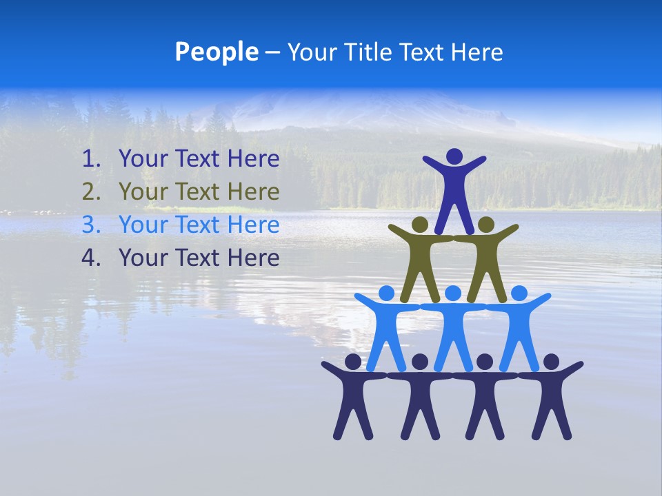 Panorama Beautiful Green PowerPoint Template