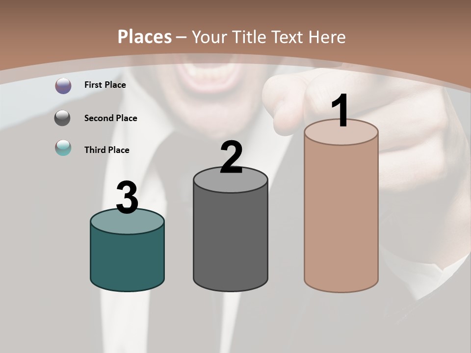 Guy Mad Crazy PowerPoint Template